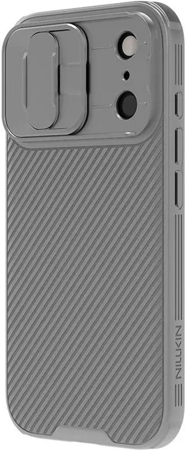 Θήκη Nillkin Camshield Pro με Προστασία Κάμερας για iPhone 17 Pro Titanium Γκρι