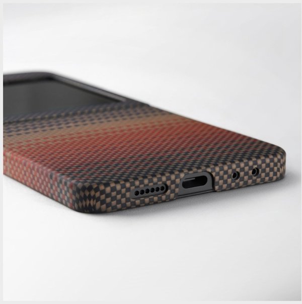 Θήκη PITAKA Ultra-Slim MagSafe για Samsung Galaxy Z Flip7 ηλιοβασίλεμα