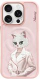 Θήκη Nimmy Magnetic fashion cute pet MagSafe για iPhone 16 Pro Max ροζ