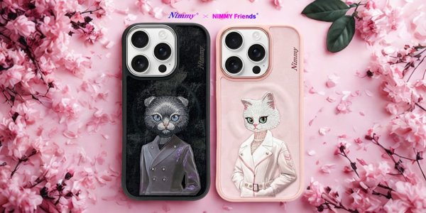Θήκη Nimmy Magnetic fashion cute pet MagSafe για iPhone 16 Pro Max ροζ