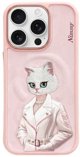 Θήκη Nimmy Magnetic fashion cute pet MagSafe για iPhone 16 Pro Max ροζ