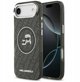 Etui Karl Lagerfeld IML Glitter Karl &   Choupette Heads Logo MagSafe do iPhone Air czarny
