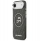 Etui Karl Lagerfeld IML Glitter Karl &   Choupette Heads Logo MagSafe do iPhone Air czarny