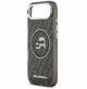 Etui Karl Lagerfeld IML Glitter Karl &   Choupette Heads Logo MagSafe do iPhone Air czarny