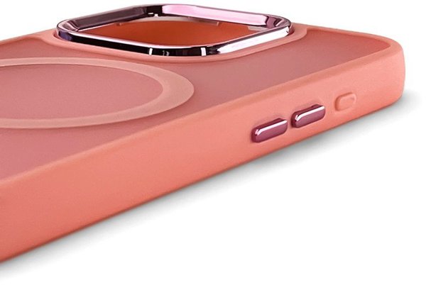 Etui Fashion Case συμβατό με MagSafe για iPhone 17 Pro - ροζ