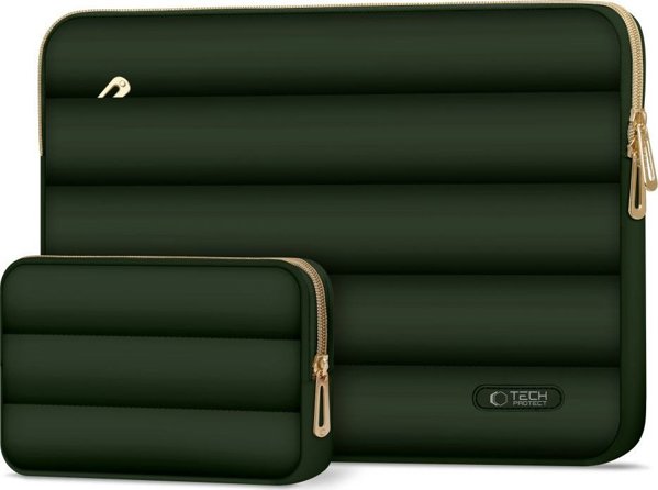 Θήκη Tech-Protect TECH-PROTECT PUFFY LAPTOP 13-14 ARMY GREEN 14224662 5906302375288