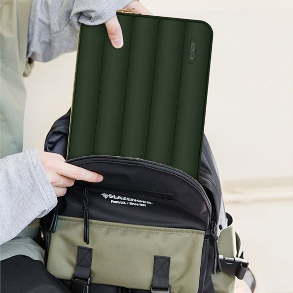 Θήκη Tech-Protect TECH-PROTECT PUFFY LAPTOP 13-14 ARMY GREEN 14224662 5906302375288