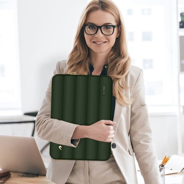 Θήκη Tech-Protect TECH-PROTECT PUFFY LAPTOP 13-14 ARMY GREEN 14224662 5906302375288