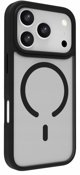 Etui Roobix Dusky MagSafe do iPhone 17 Pro Max - czarne matowe