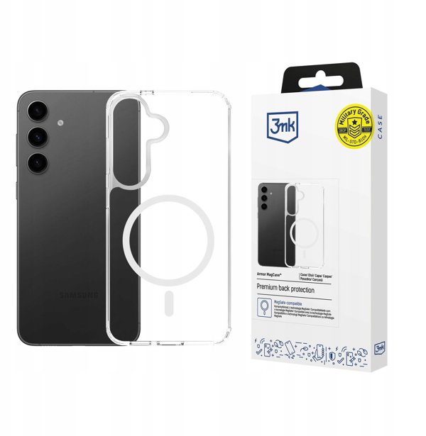 Θήκη 3MK Armor MagCase για Samsung Galaxy S24 & S25 - Ανθεκτική Προστασία με Μαγνητική Συμβατότητα