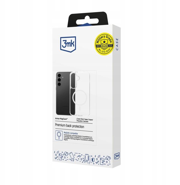 Θήκη 3MK Armor MagCase για Samsung Galaxy S24 & S25 - Ανθεκτική Προστασία με Μαγνητική Συμβατότητα