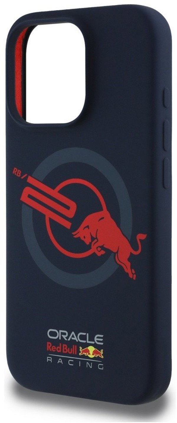 ΘΗΚΗ RED BULL HC ΣΙΛΙΚΟΝΗΣ ORBR20 ΛΟΓΟΤΥΠΟ ΚΟΚΚΙΝΗ ΕΠΕΝΔΥΣΗ ΓΙΑ IPHONE 15 PRO MAGSAFE ΜΠΛΕ