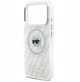Θήκη Karl Lagerfeld IML Karl Head Logo MagSafe για iPhone 17 Pro γκρι