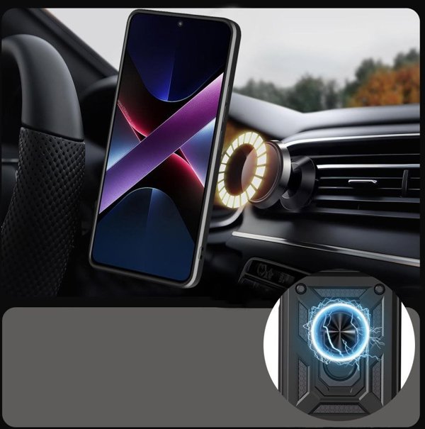 Θήκη Tech-Protect Camshield Pro για Xiaomi Redmi 15c Μαύρο