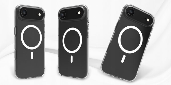 Etui Roobix Clarion MagSafe do iPhone 17 Air - przezroczyste