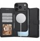 Θήκη με καπάκι Tech-protect Wallet MagSafe για Apple iPhone 17 Pro Matte Black
