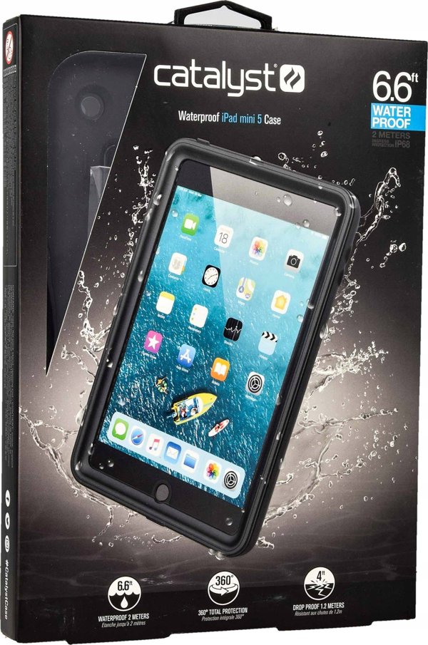 Θήκη για tablet Catalyst Catalyst Waterproof case, μαύρο - iPad mini 5 2019