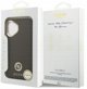 Θήκη Guess Grained Strass Logo MagSafe για iPhone 17 καφέ
