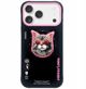 Θήκη Nimmy Glasses Cool Cat MagSafe για iPhone 17 μαύρο ροζ