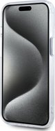 Θήκη Karl Lagerfeld IML Metal Karl Head MagSafe για iPhone 15 λευκή