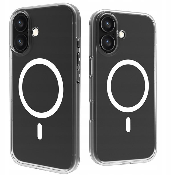 Etui Roobix Clarion MagSafe do iPhone 17 - przezroczyste