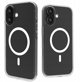 Etui Roobix Clarion MagSafe do iPhone 17 - przezroczyste