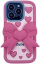 Θήκη ETUI 3D Χαριτωμένο KOKARDKA iPhone 14 standard