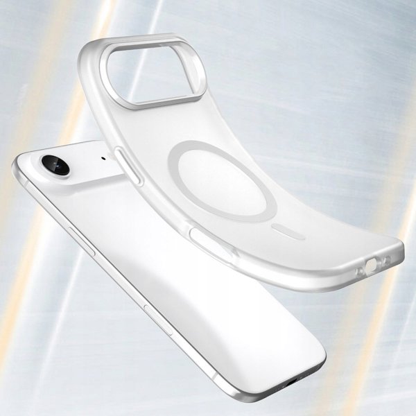 Μαγνητική θήκη Abrasive για iPhone 17 Air συμβατή με MagSafe - ματ λευκό