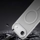 Μαγνητική θήκη Abrasive για iPhone 17 Air συμβατή με MagSafe - ματ λευκό