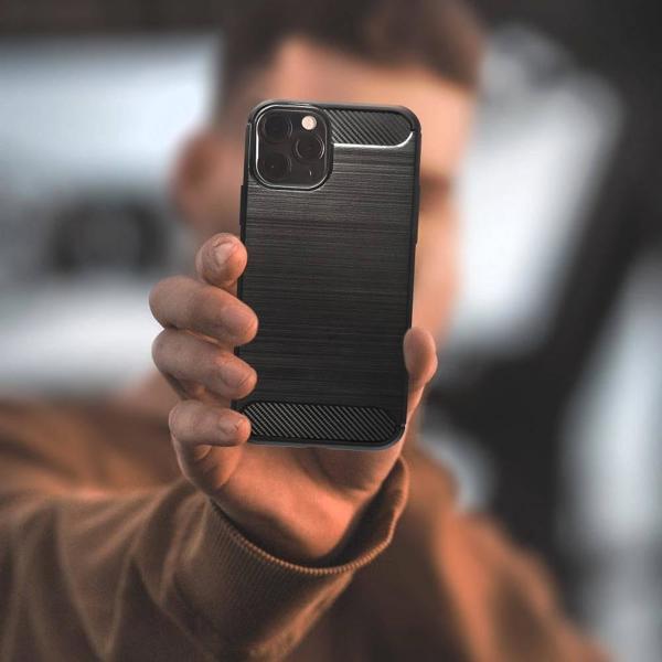 Θήκη Forcell CARBON για iPhone 13 PRO μαύρη ΘΗΚΗ