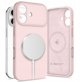 Θήκη Tech-Protect Silicone MagSafe για Apple iPhone 17 Pink Pearl