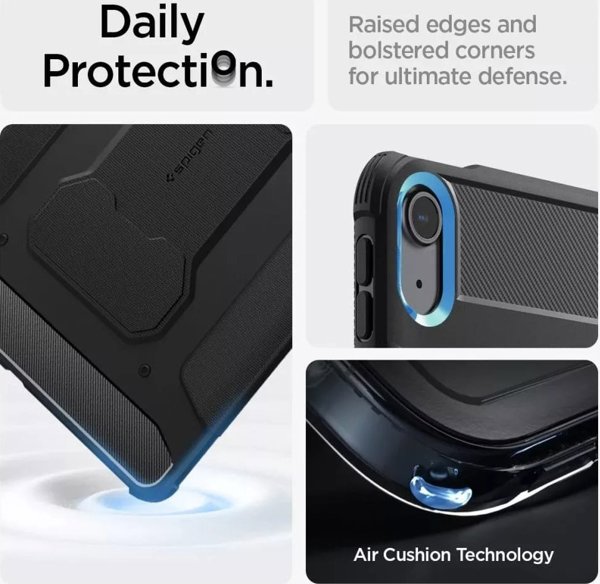 Θήκη για tablet Spigen Spigen Rugged Armor PRO iPad Air 13" 2024 μαύρο/black ACS07669