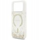Θήκη Guess Resin Bottom Glitter MagSafe για iPhone 17 Pro χρυσή