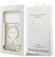 Θήκη Guess Resin Bottom Glitter MagSafe για iPhone 17 Pro χρυσή