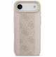 Θήκη Guess 4G Stripe MagSafe για iPhone Air ροζ