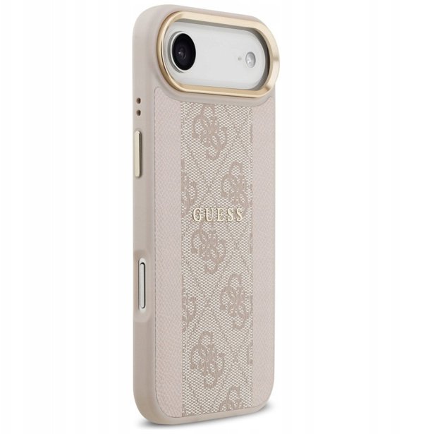 Θήκη Guess 4G Stripe MagSafe για iPhone Air ροζ