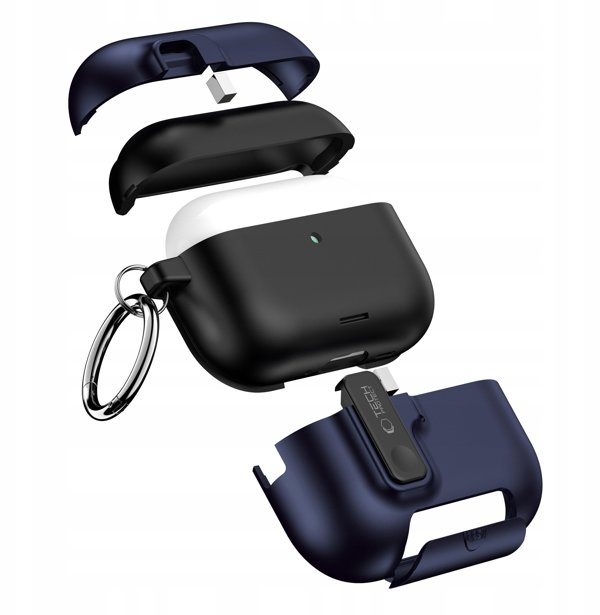 Θήκη Tech-Protect Slim Hook για Apple AirPods Pro 3 Navy Blue
