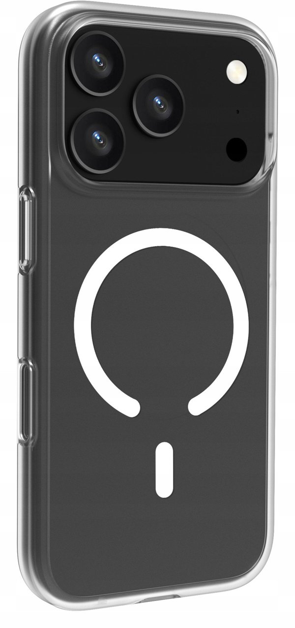 Etui Roobix Clarion MagSafe do iPhone 17 Pro Max - przezroczyste