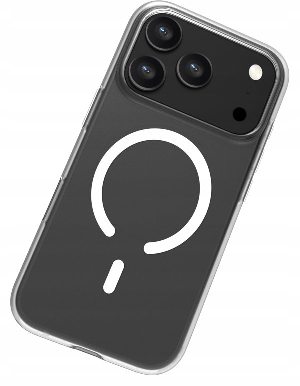 Etui Roobix Clarion MagSafe do iPhone 17 Pro Max - przezroczyste