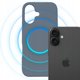 Θήκη 3MK Hardy MagSilicone για iPhone 16 Ultramarine - Συμβατή με MagSafe
