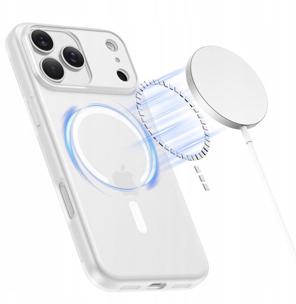 Θήκη Tech-Protect Magslim MagSafe για Apple iPhone 17 Pro Max Matte/λευκό