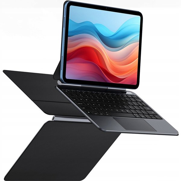 Θήκη με Πληκτρολόγιο Dux Ducis MK Series για Apple iPad 10.9" 2022 / 11" 2025 με Touchpad και Φωτισμό, Μαύρη