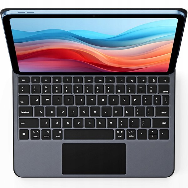 Θήκη με Πληκτρολόγιο Dux Ducis MK Series για Apple iPad 10.9" 2022 / 11" 2025 με Touchpad και Φωτισμό, Μαύρη