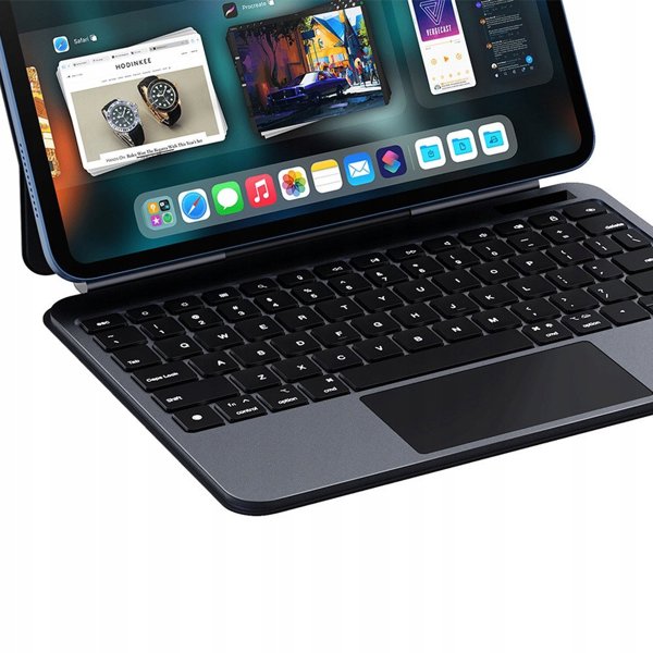 Θήκη με Πληκτρολόγιο Dux Ducis MK Series για Apple iPad 10.9" 2022 / 11" 2025 με Touchpad και Φωτισμό, Μαύρη
