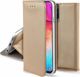 Θήκη XIAOMI REDMI NOTE 9T 5G πορτοφόλι με καπάκι Flip Magnet χρυσό