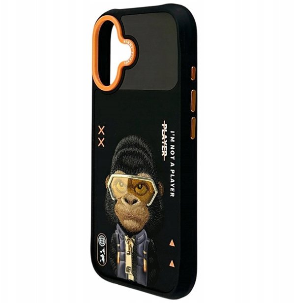 Θήκη Nimmy Cool&Cute 2.0 Gorilla για iPhone 17 μαύρο