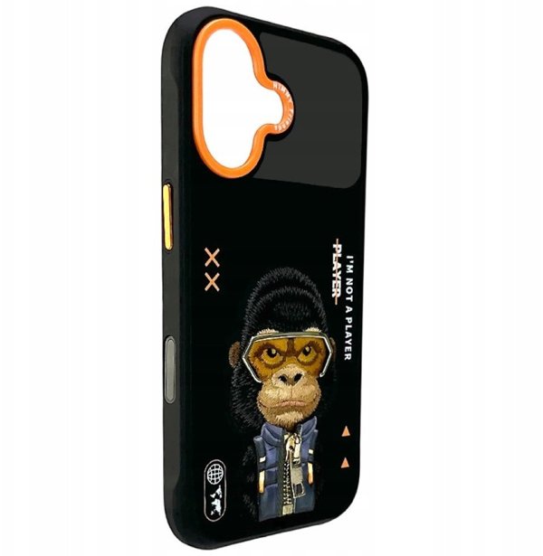 Θήκη Nimmy Cool&Cute 2.0 Gorilla για iPhone 17 μαύρο