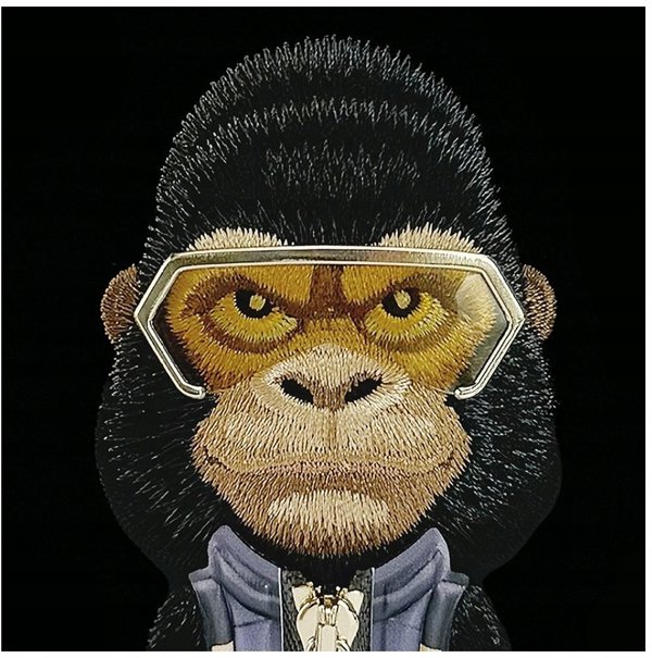 Θήκη Nimmy Cool&Cute 2.0 Gorilla για iPhone 17 μαύρο