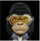 Θήκη Nimmy Cool&Cute 2.0 Gorilla για iPhone 17 μαύρο