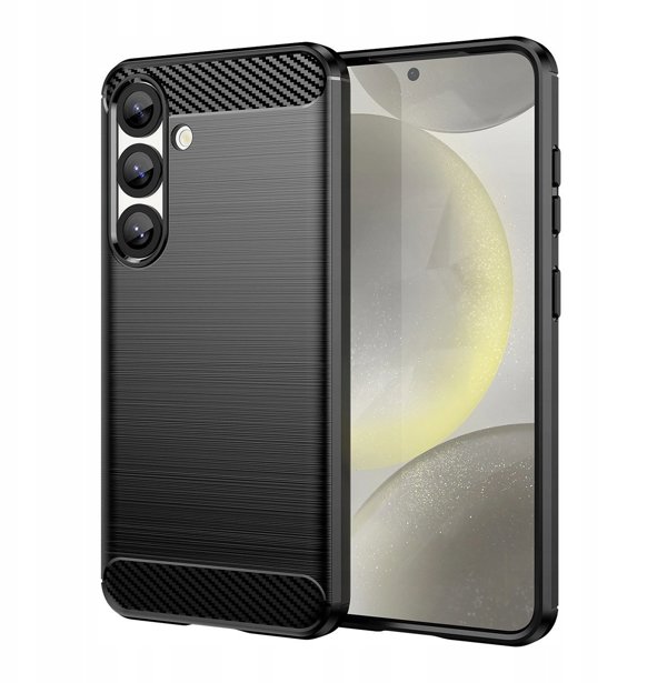 Θήκη Carbon Case ελαστική σιλικόνη για Google Pixel 10 Pro XL - μαύρη